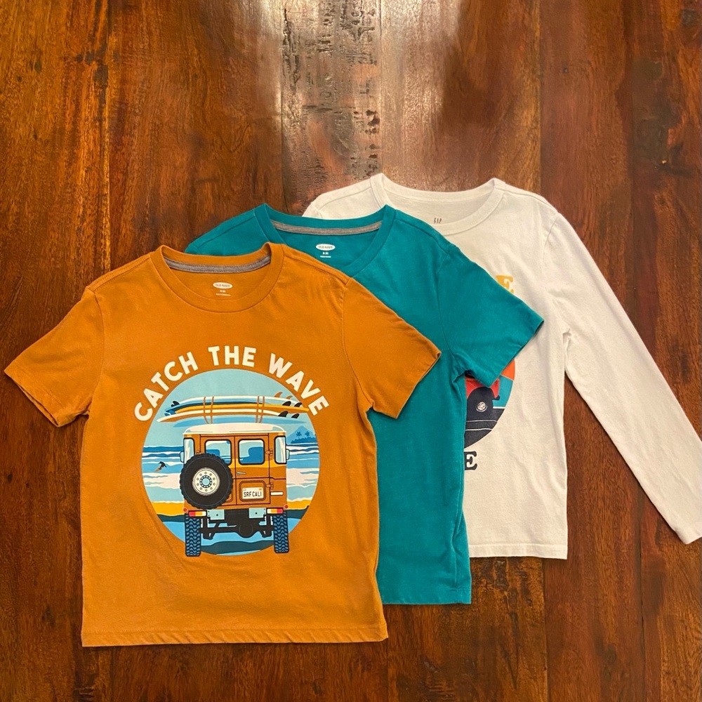 CLEARANCE SPECIAL: Bundle of 3 Boys Shirts (Gap & Old Navy)